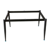 Round Restaurant X Legs Steel Cast Iron Frames Dining Metal Table Bases