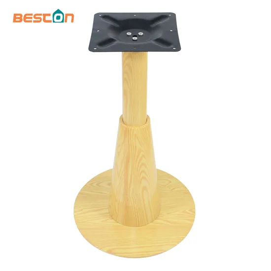 Wood Color Round Industrial Furniture Restaurant Table Legs 28 Inch for Sales