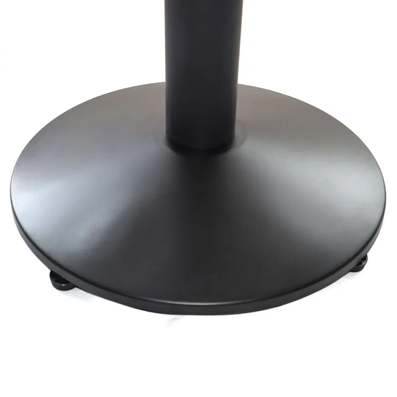 China Manufacturer Pub Table Round Bar Height Cocktail Table Metal Base