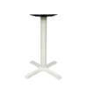 Competitive Price White Cast Iron Metal Pedestal Cross Leg Table Base