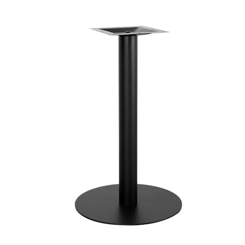 Factory Price of Black Powder Coated Iron Table Legs for Restaurant