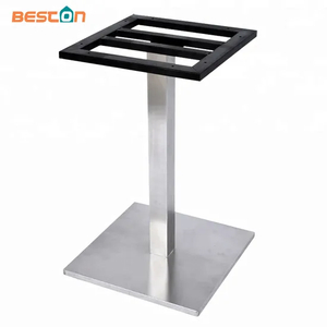 Furniture Accessories Stainless Steel Dining Table Base Modern for Glass