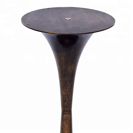 Classic Style Round Bronze Iron Tulip Table Legs for Coffee Tables
