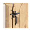 OEM Black Heavy Duty Gate Latch Wood Fence Gate Kit