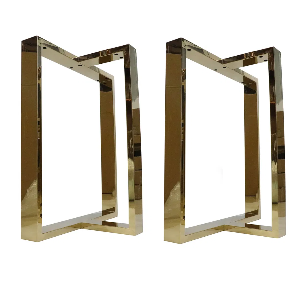 Furniture Coffee Dining Stainless Steel Modern Gold Metal Table Legs