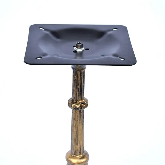 Decorated Tiger Claw Bronze Cast Iron Coffee Table Leg