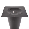 Furniture Black Powder Coated Iron Tulip Table Base for Marble Tops