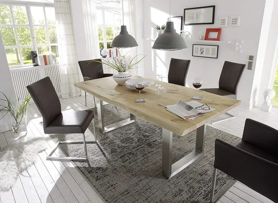 Modern Restaurant Desk Office Bench Dining Coffee Dining Furniture Metal Table Legs