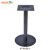 Factory Price of Black Powder Coated Iron Table Legs for Restaurant