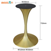 Iron Table Base Tulip Shape Dining Table Base Metal Furniture Legs