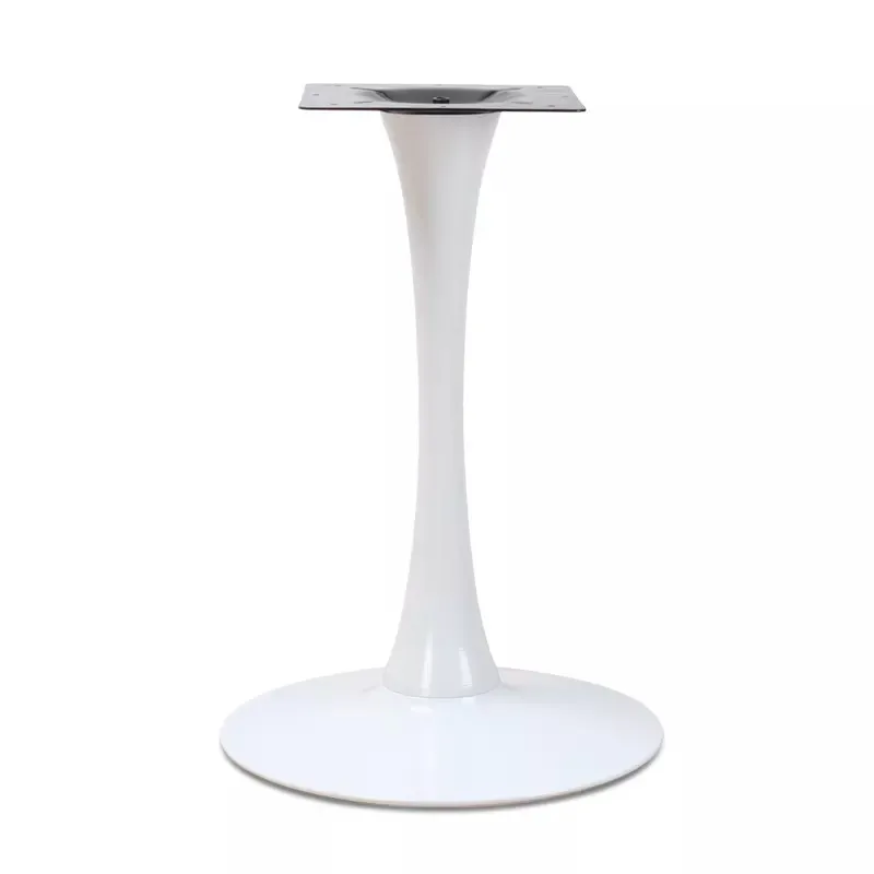 Iron Table Base Tulip Shape Dining Table Base Metal Furniture Legs