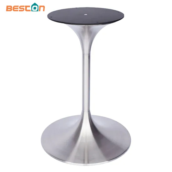 Tulip Table Base /Stand 316#Stainless Steel Scratch Resistant Metal Table Base