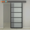 Metal Glass Carbon Steel Sliding Glass Doors with Hardware