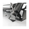 Morden Black Vinyl PVC Gate Hinges with a 90 Degree