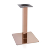 Furniture Part Rose Gold Stainless Steel Table Base Dining Table Legs