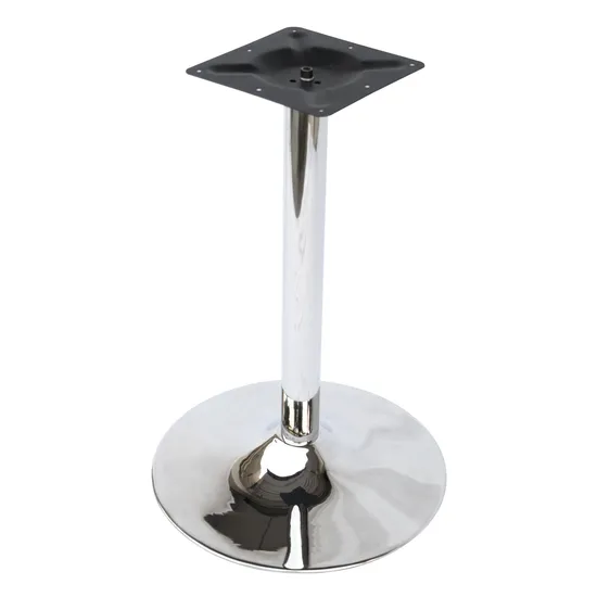 Polished Stainless Steel Table Legs 304# Grade Ss Dining Table Base