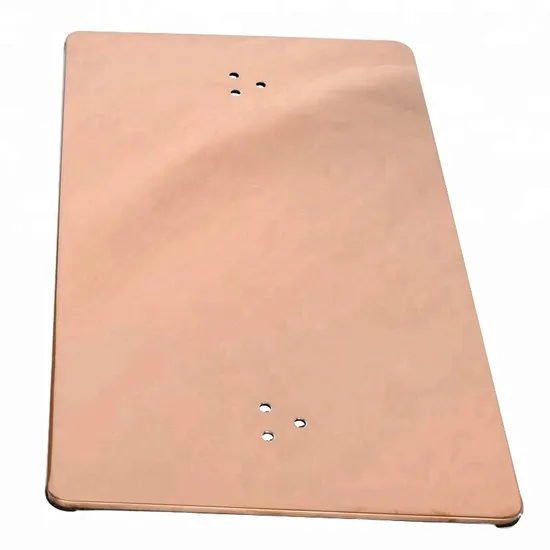 Built Metal Rose Gold Furniture Legs Table Base with Rectangle Base