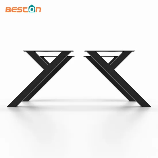 MID Century Farmhouse Y Base Metal for Wood Furniture Steel Table Legs