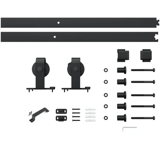 Hot Sale Steel Framed Glass Doors with Barn Door Kits