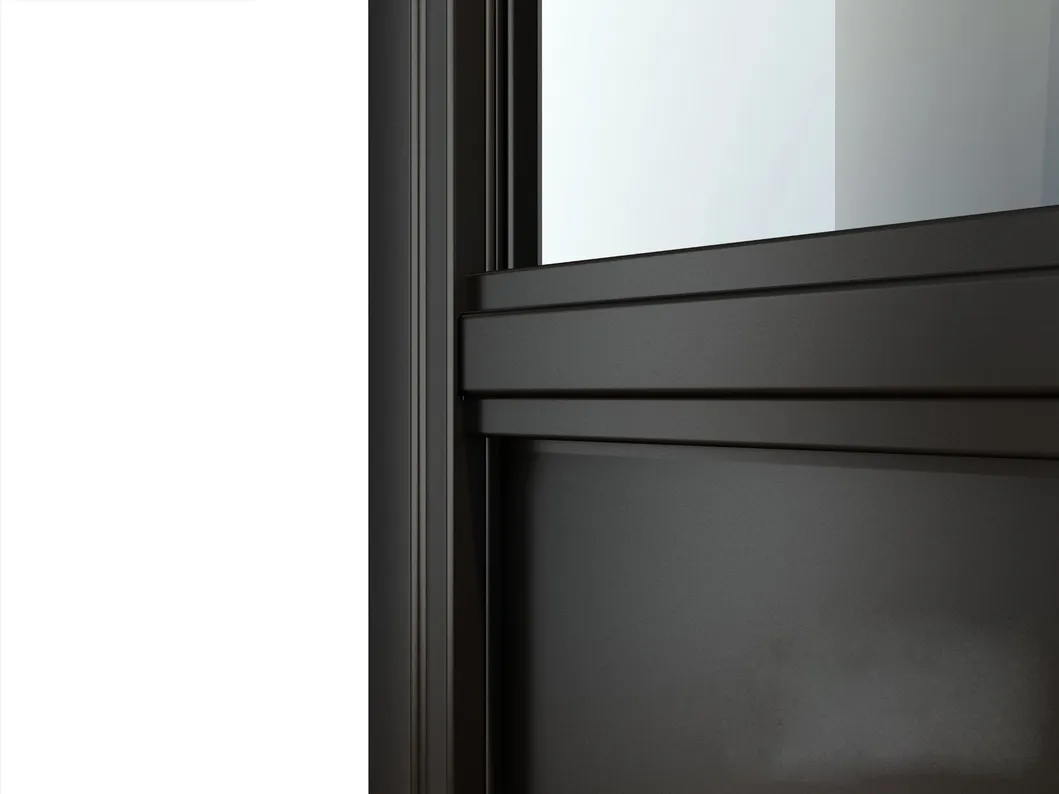 Interior Sliding Door with Steel Frame, Wholesale Sliding Door System