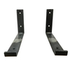 Iron L Shaped Angle Art Practical Bracket Corner Brace Support Shelf