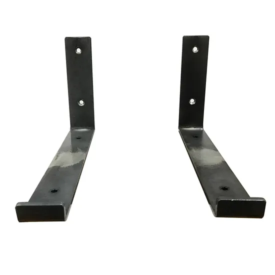 Iron L Shaped Angle Art Practical Bracket Corner Brace Support Shelf