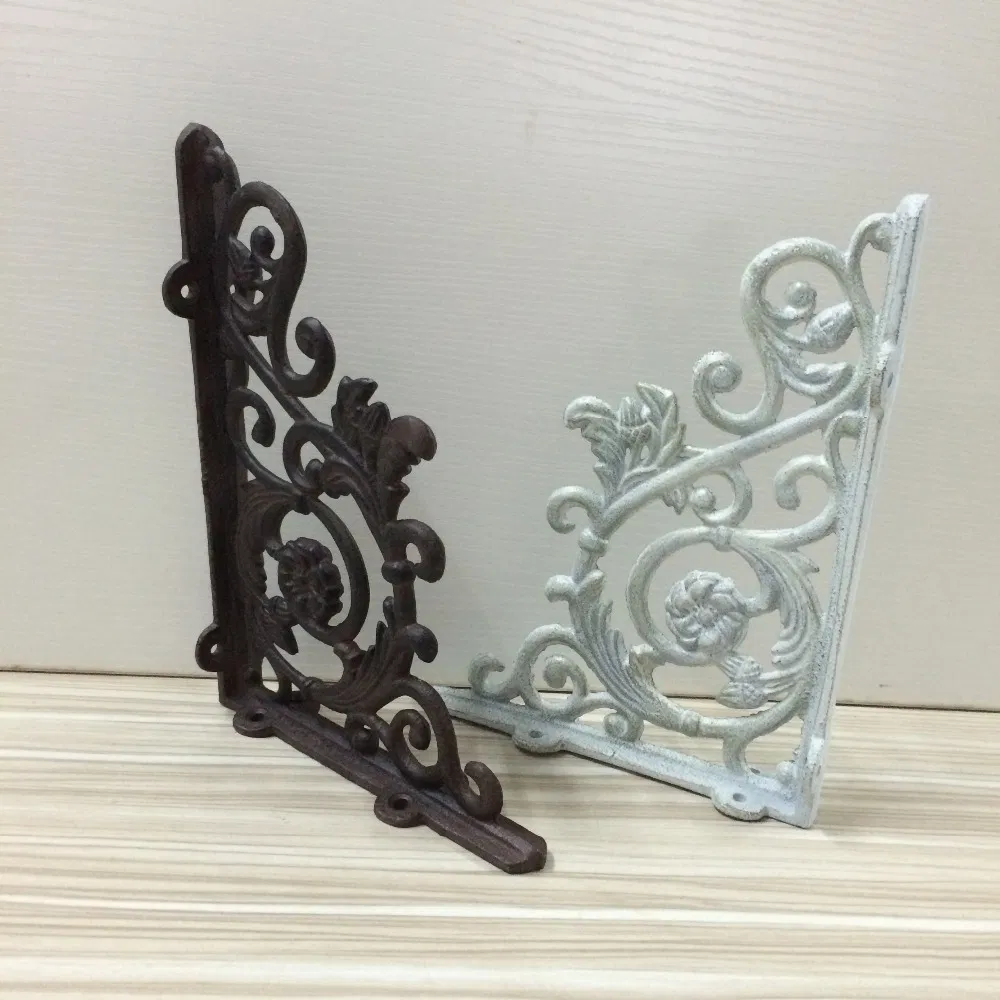 Custom High Quality Antique Triangle Cast Iron Wall Bracket
