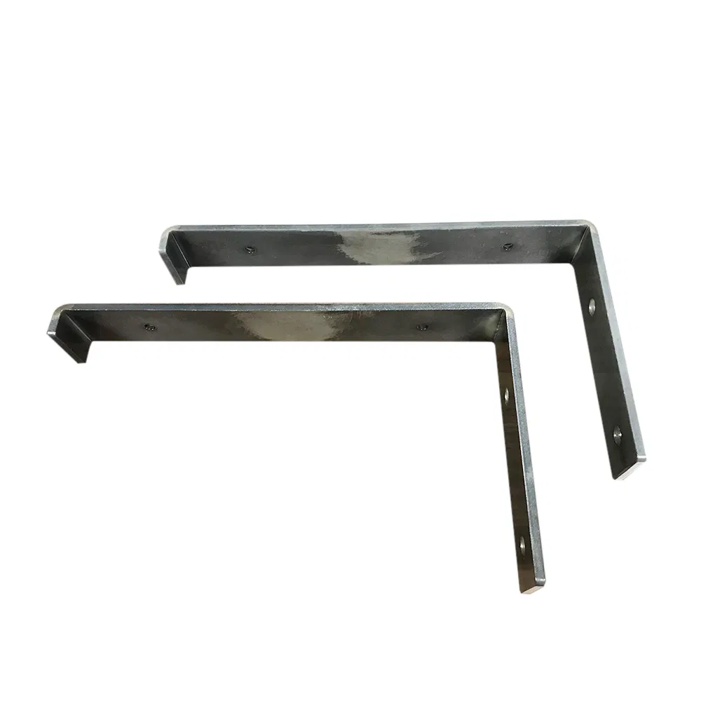 Shelf Brackets Thicken Iron L-Shaped Right Angle Corner Brace for Wall Hanging