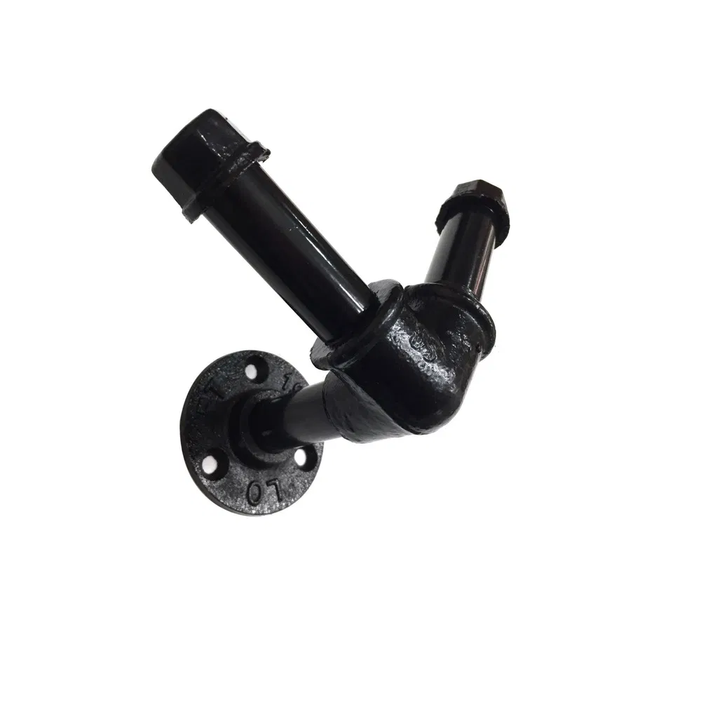 Modern Cheap Kitchen Industrial Pipe Shelving Metal Wall Mounted Book Shelf Bracket