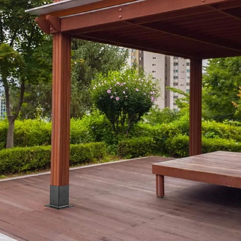 Metal Right Angle Corner Bracket Pergola Brackets for Wood Beams Gazebo Straight