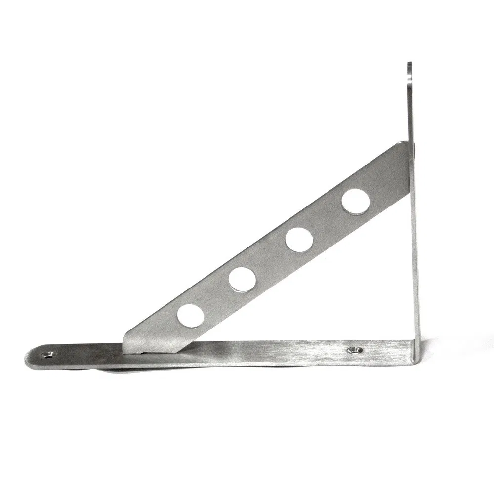 Solid Stainless Steel Wall Mounted Shelf Supporter 90 Degree Angle Bracket Frame