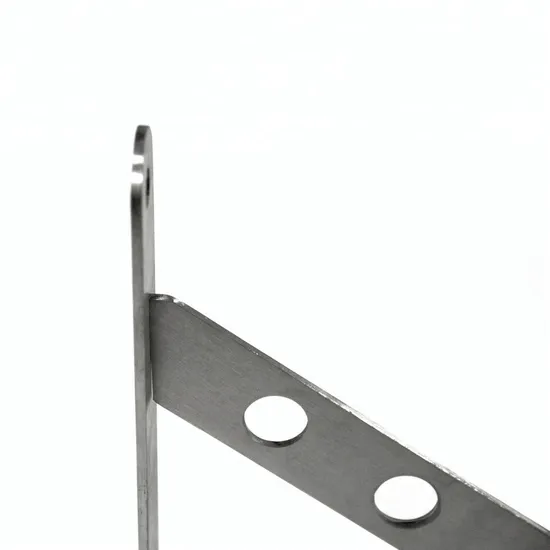 Solid Stainless Steel Wall Mounted Shelf Supporter 90 Degree Angle Bracket Frame