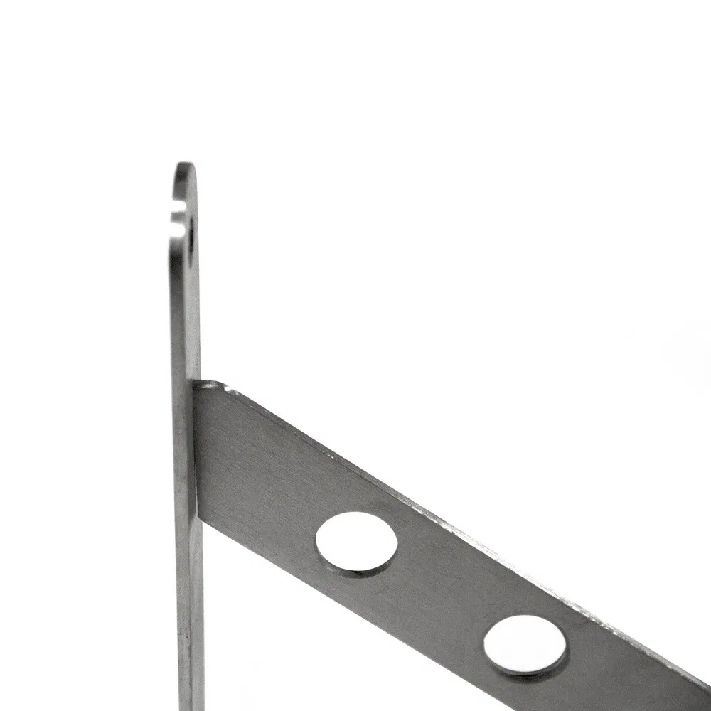 Solid Stainless Steel Wall Mounted Shelf Supporter 90 Degree Angle Bracket Frame