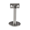 Exterior Antique Wrought Iron Sturdy Wall Mount Stainless Steel Round Handrail Brackets
