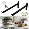 Iron Shelf Wall Brackets Triangle Bracket for Wooden Door