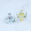 Natural Crystal Irregular Handle Sliced Shape Crystal Glass Door Lever Pull Handles