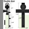 Barn Door Bifold Kits Brass Accordion Doors Folding Sliding Bifold Door Hardware