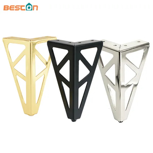 Table Feet Modern Black Hollow out Iron Sofa Furniture Legs