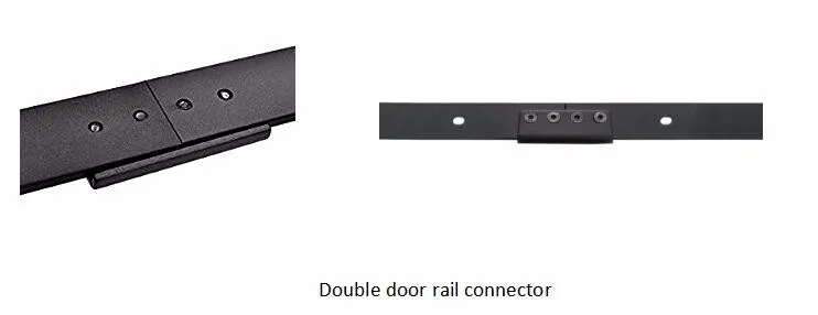 Modern Straight Roller Interior Wood Sliding Barn Door Hardware