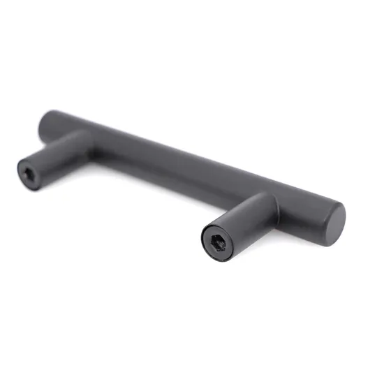 Stainless Steel T Bar Bedroom Cupboard Wardrobe Kitchen Pull Drawer Handles Furniture