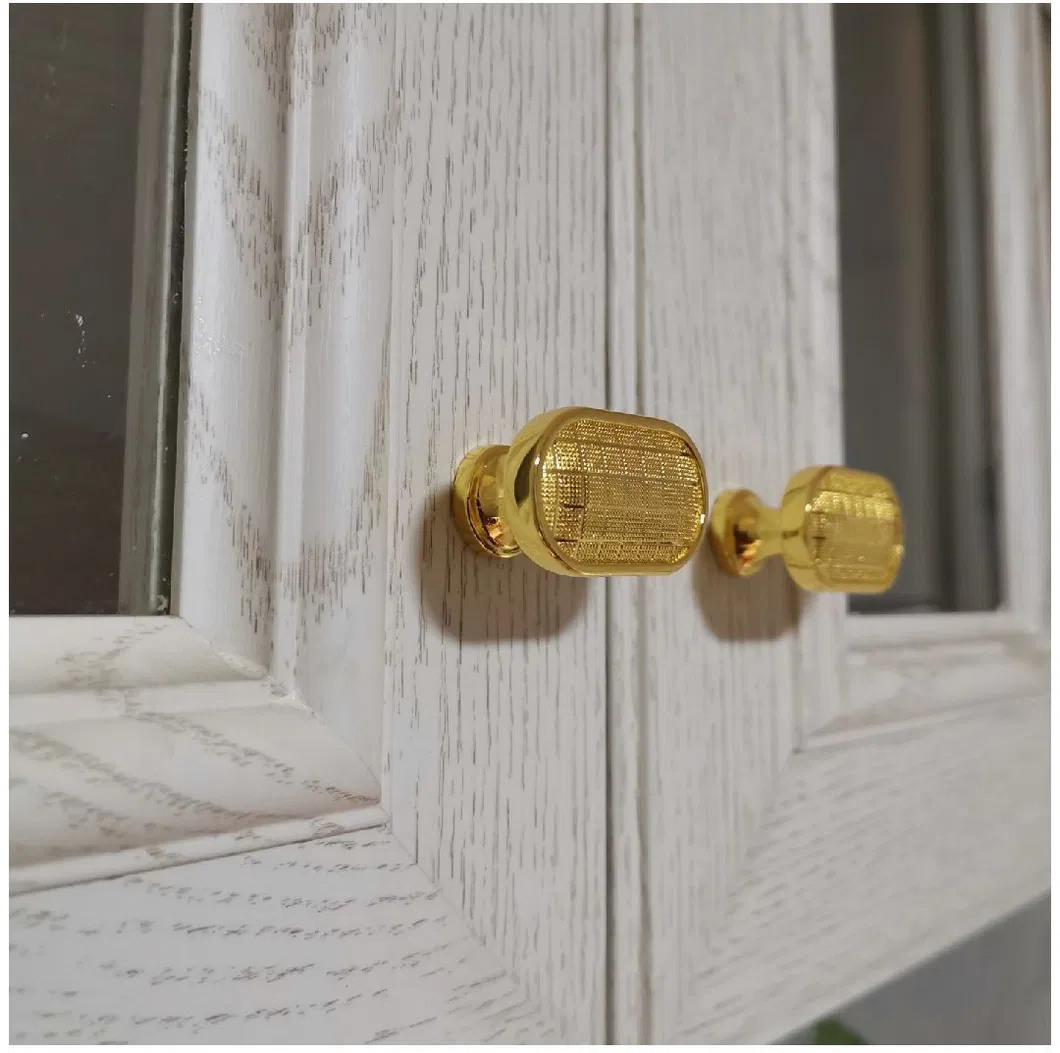 Single-Hole Zinc Alloy Handle Cabinet Door Drawer Handle