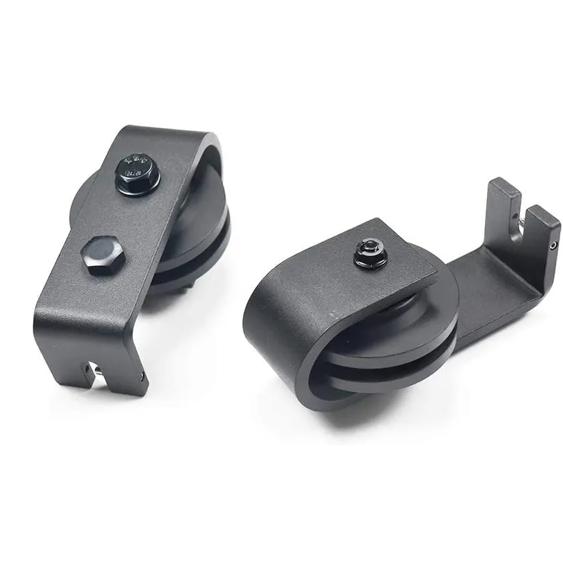 Roller Track Kit Side Single Bi Fold Sliding Barn Door Hardware Kit