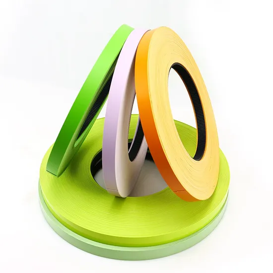 Furniture Fittings Edge Tape Decorative Flexible Plastic 3D Duotone PVC Edge Banding