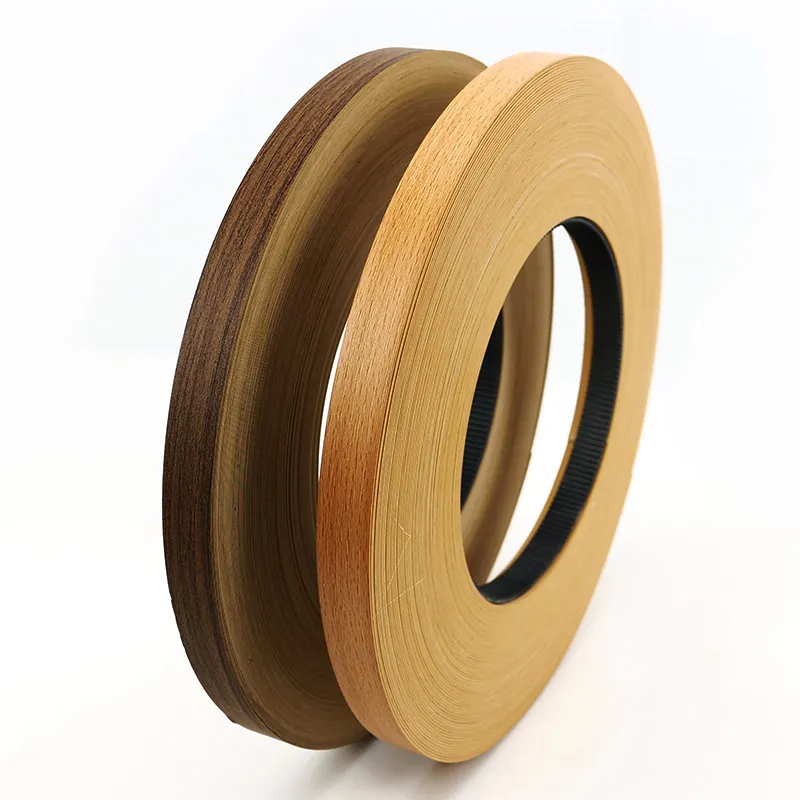 Glossy Plastic PVC Co-Extruded Edge Banding Strip Profile