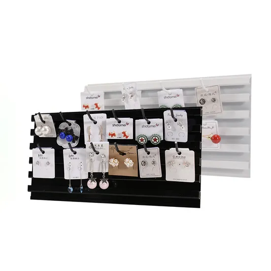 Aluminum Metal Slatwall Panels Single Side Display Board Hanging