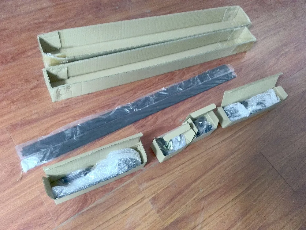 Double Wood Doors Kit Sliding Steel Track Bypass Door Hardware