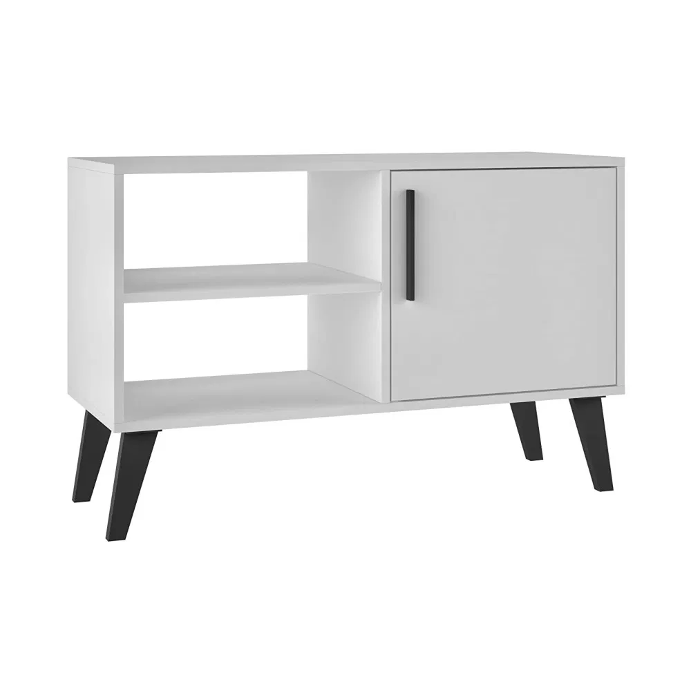 Modern Design Wooden Panel Storage Cabinet 3 Shelf TV Stand