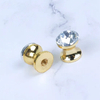Crystal Small Diamond Drawer Handles Zinc Aluminum Knobs Crystal Glass Cabinet Handles
