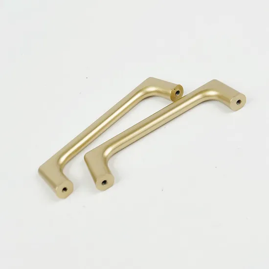 Pull Cupboard Wardrobe Handles Aluminium Profile Brushed Gold Cabinet Handles