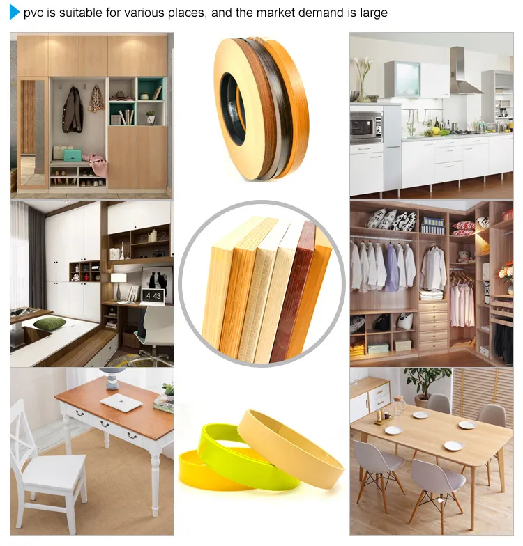 PVC Edge Banding U Shape Edge Banding Molding Edge